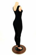 Black Zen Sleeveless Catsuit - 3