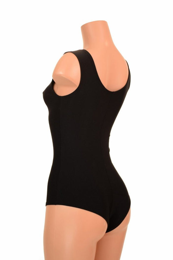 Black Zen Tank Romper - Coquetry Clothing