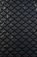 Black Dragon Scale Fabric - 1
