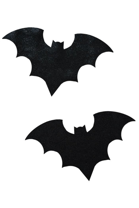 Black Mystique Bat Pasties - Coquetry Clothing