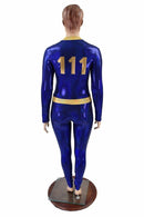 Blue & Gold Fallout Cosplay Suit - Coquetry Clothing