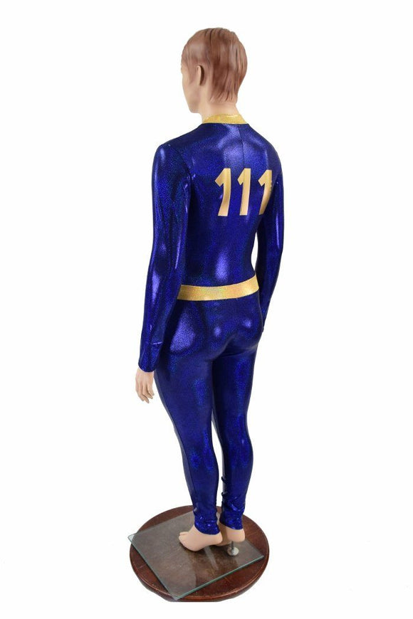 Blue & Gold Fallout Cosplay Suit - Coquetry Clothing