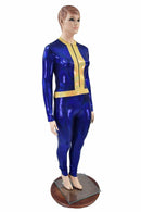 Blue & Gold Fallout Cosplay Suit - Coquetry Clothing