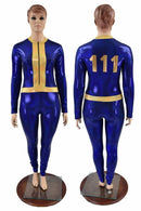 Blue & Gold Fallout Cosplay Suit - Coquetry Clothing