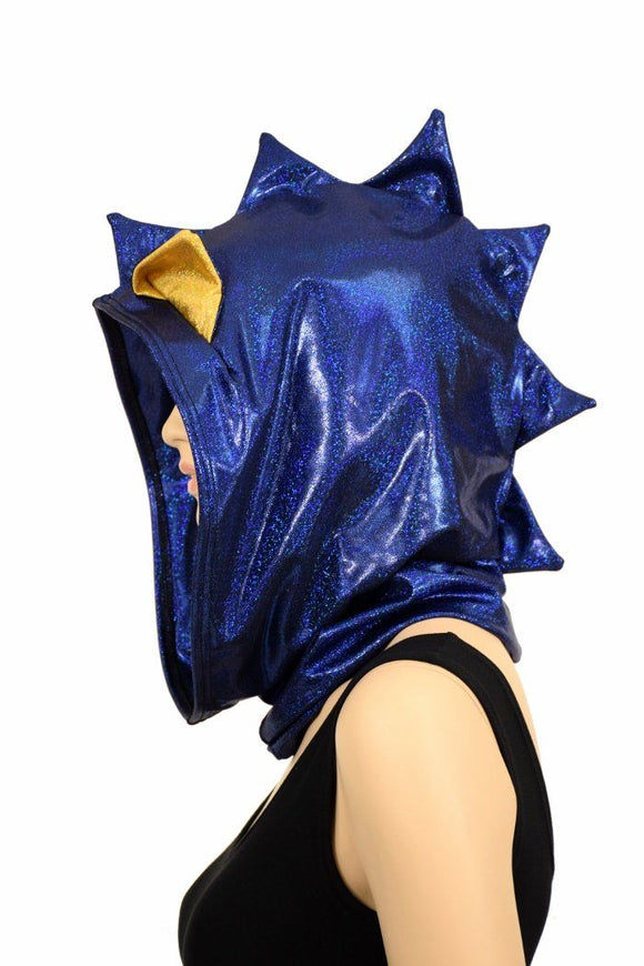 Blue Hedgehog Short Hood - Coquetry Clothing