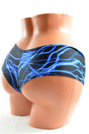 Blue Lightning Cheeky Shorts - 1