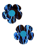 Blue Lightning Daisy Pasties - Coquetry Clothing