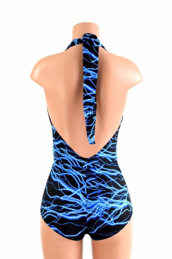 Blue Lightning Josie Romper - Coquetry Clothing