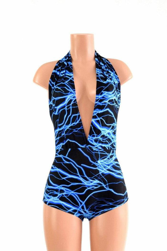 Blue Lightning Josie Romper - Coquetry Clothing