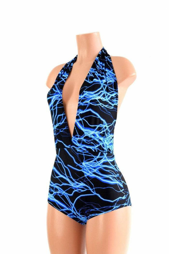 Blue Lightning Josie Romper - Coquetry Clothing