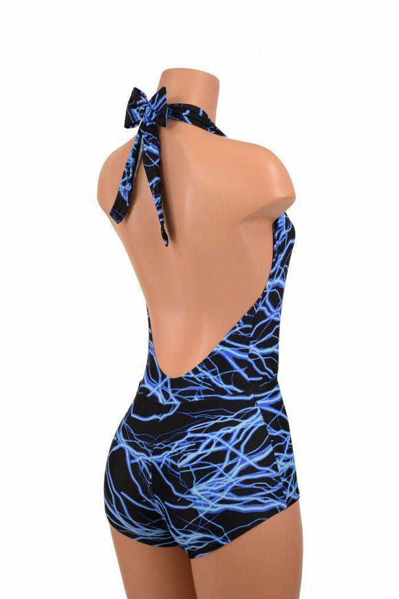 Blue Lightning Josie Romper - Coquetry Clothing
