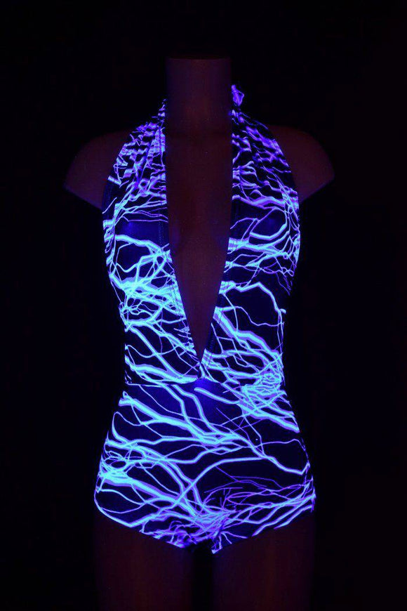 Blue Lightning Josie Romper - Coquetry Clothing