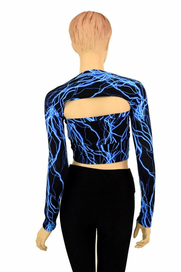 Blue Lightning "Samba Sleeve" Dance Shrug - Coquetry Clothing