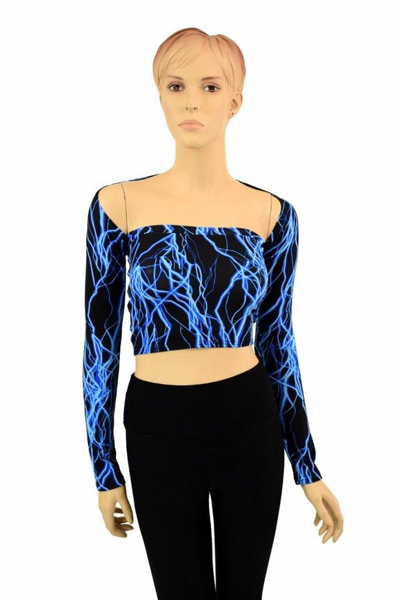 Blue Lightning "Samba Sleeve" Dance Shrug - Coquetry Clothing