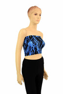Blue Lightning Tube Top - Coquetry Clothing