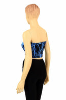Blue Lightning Tube Top - Coquetry Clothing