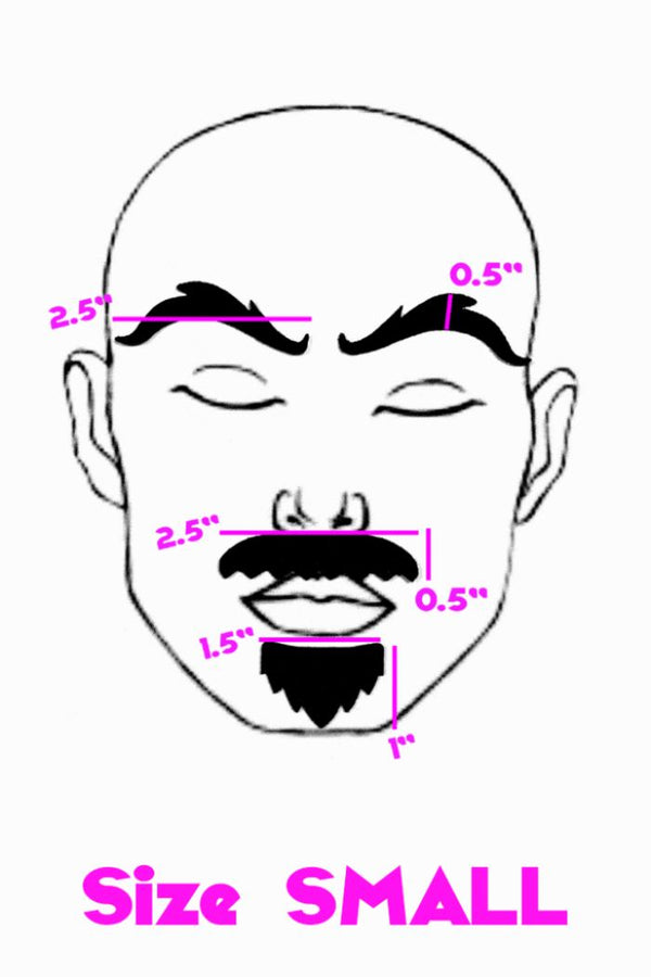 Blue "Rugged" Facial Fashion Kit - 2