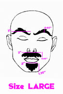 Blue "Rugged" Facial Fashion Kit - Coquetry Clothing