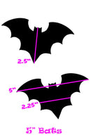 Blue Sparkly Jewel Bat Pasties - Coquetry Clothing