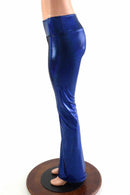 Blue Sparkly Jewel Boot Cut Leggings - Coquetry Clothing