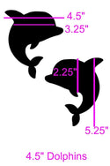 Blue Sparkly Jewel Dolphin Pasties - 3