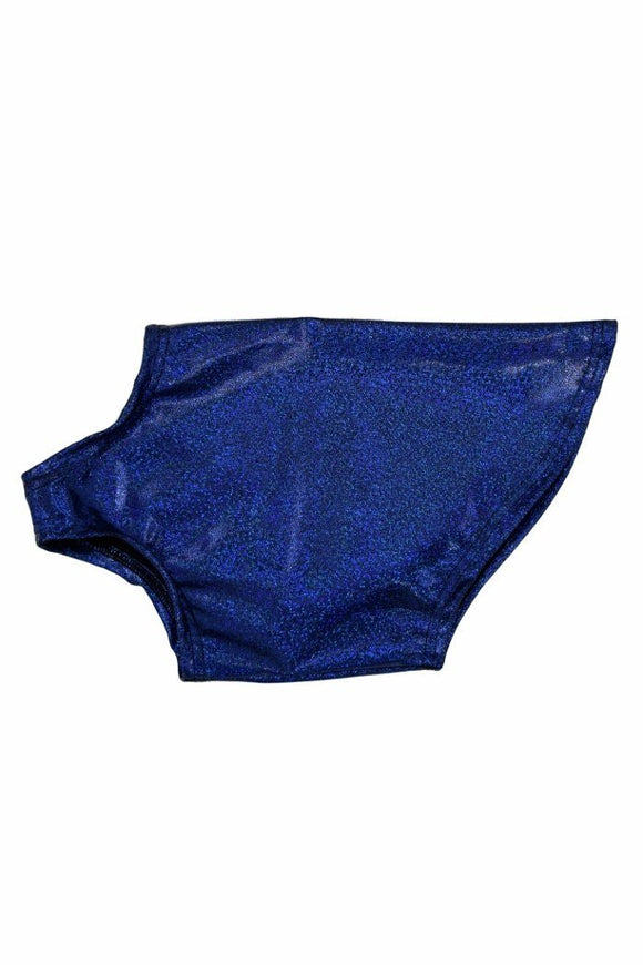 Blue Sparkly Jewel Holographic Pet Shirt - Coquetry Clothing