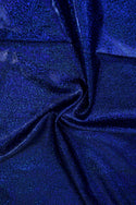 Blue Sparkly Jewel Fabric - 1