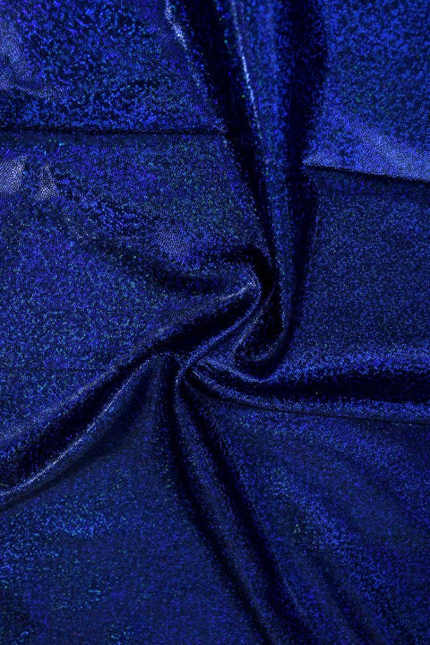 Blue Sparkly Jewel Fabric - Coquetry Clothing
