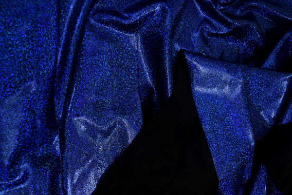 Blue Sparkly Jewel Fabric - 2