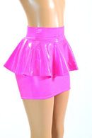 Bodycon Peplum Skirt - Choose Color - Coquetry Clothing