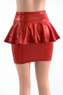 Bodycon Peplum Skirt - Choose Color - Coquetry Clothing