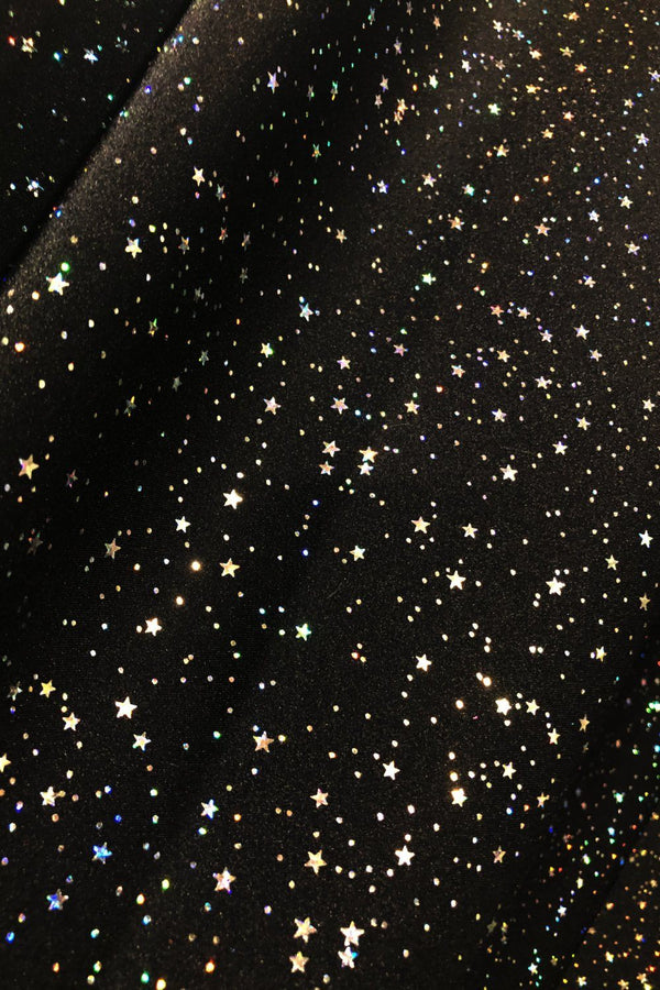 Bombshell Thin Strap Wiggle Tank Dress in Star Noir - 5