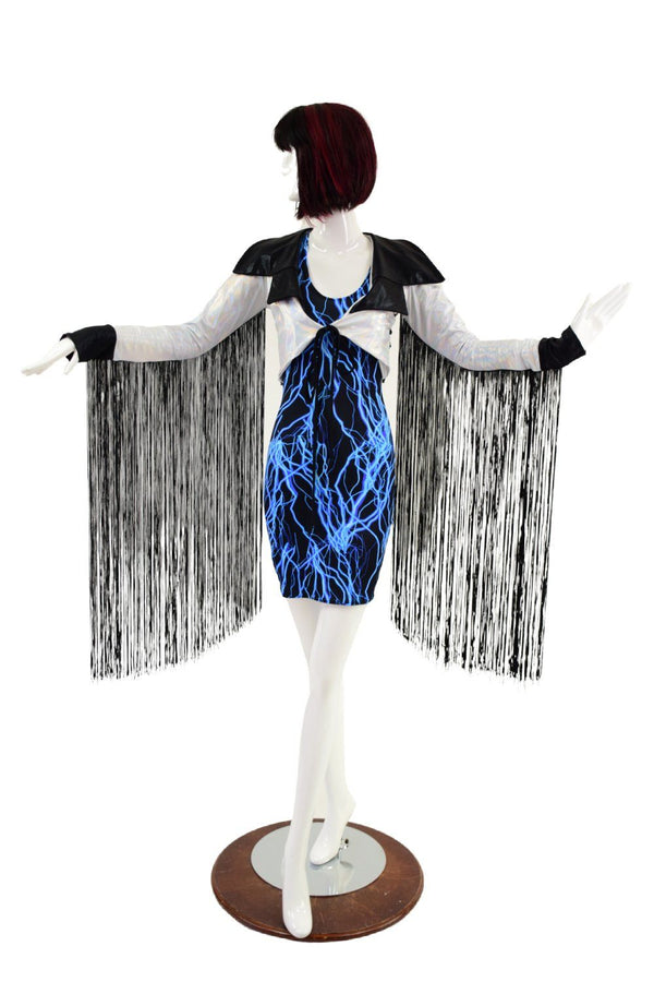 Boris the Spider Tie Front Crop Jacket - 2