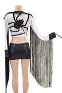Boris the Spider Tie Front Crop Jacket - 4