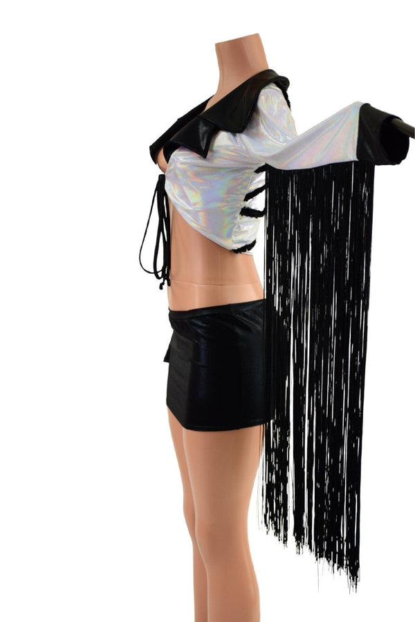 Boris the Spider Tie Front Crop Jacket - 8