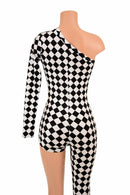 Bowie Inspired Diamond Catsuit - Coquetry Clothing