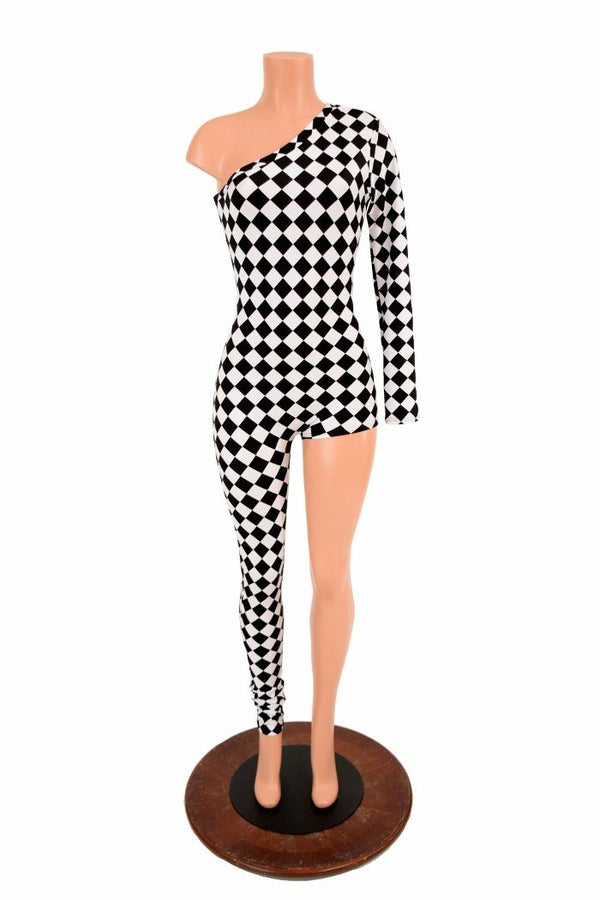 Bowie Inspired Diamond Catsuit - 5