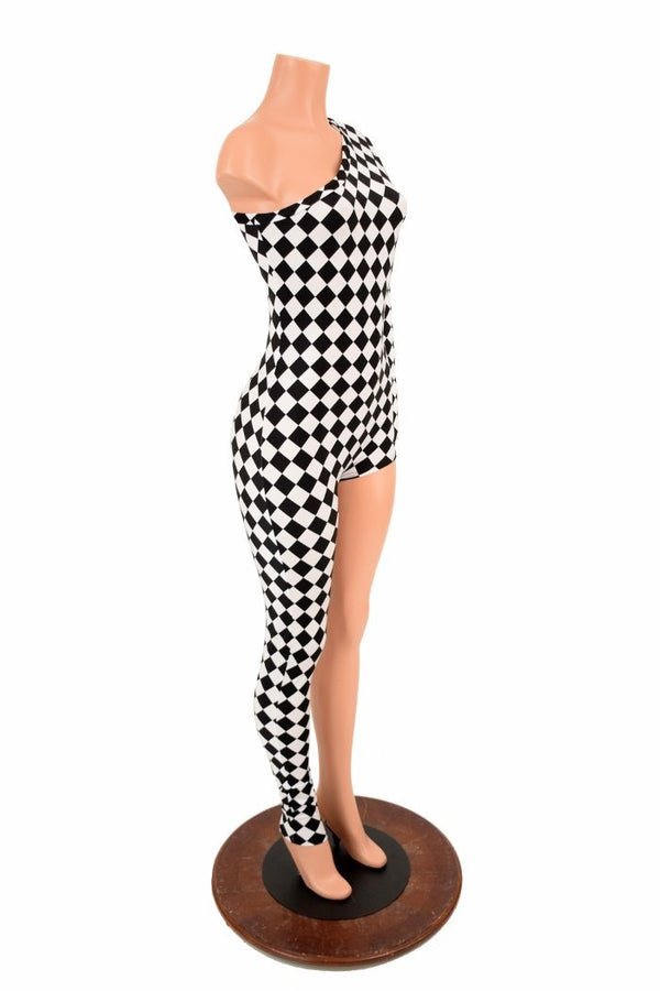 Bowie Inspired Diamond Catsuit - 2