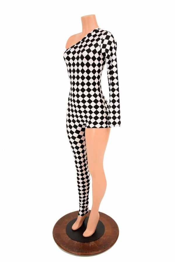 Bowie Inspired Diamond Catsuit - 1