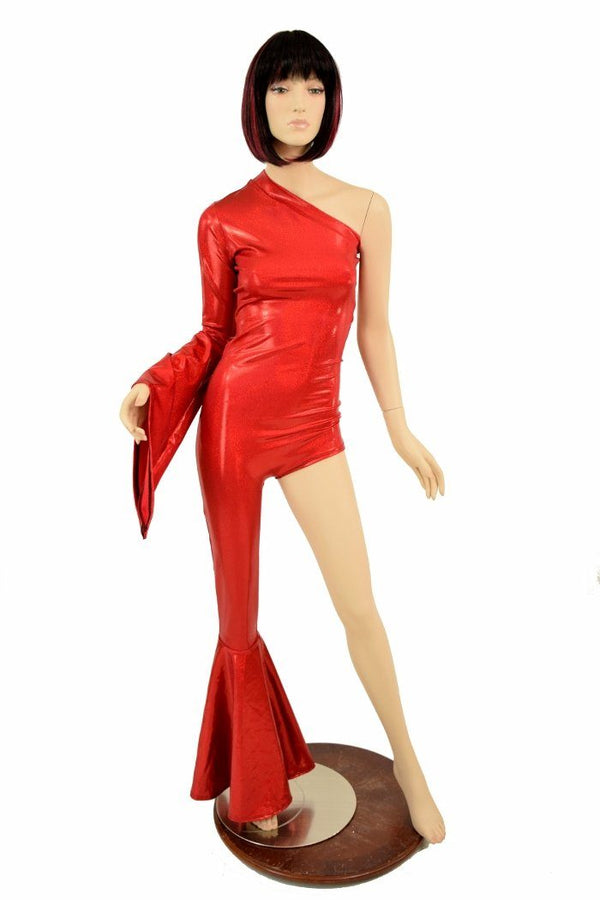 Bowie Inspired Red Catsuit - 1