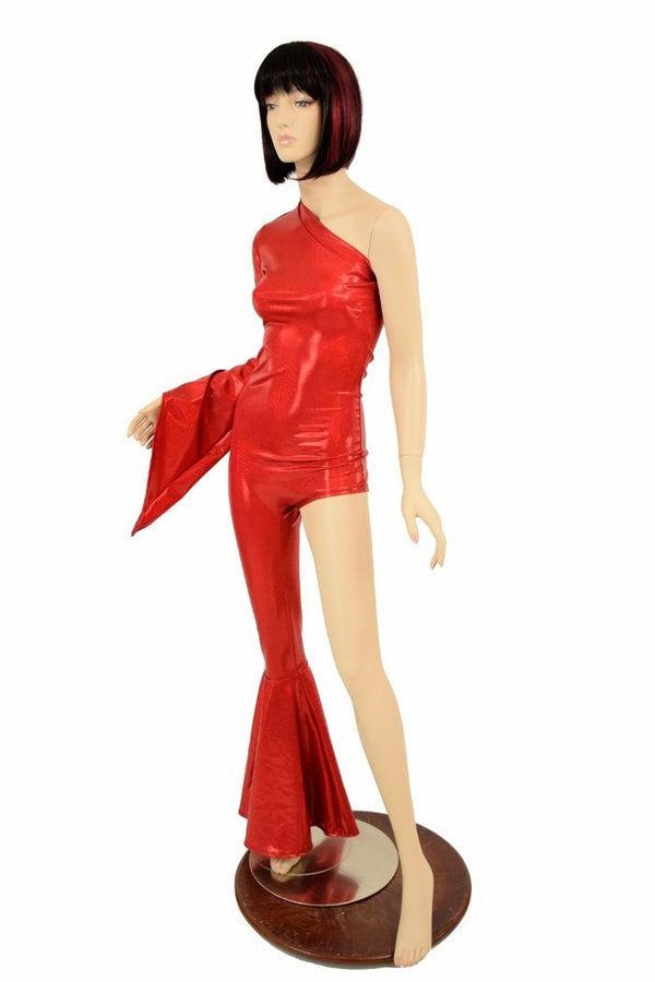 Bowie Inspired Red Catsuit - 6