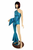 Bowie Inspired Turquoise Catsuit - Coquetry Clothing