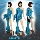 Bowie Inspired Turquoise Catsuit - Coquetry Clothing