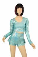 Build Your Own 2pc Top & Ruffle Rump Shorts Set - Coquetry Clothing