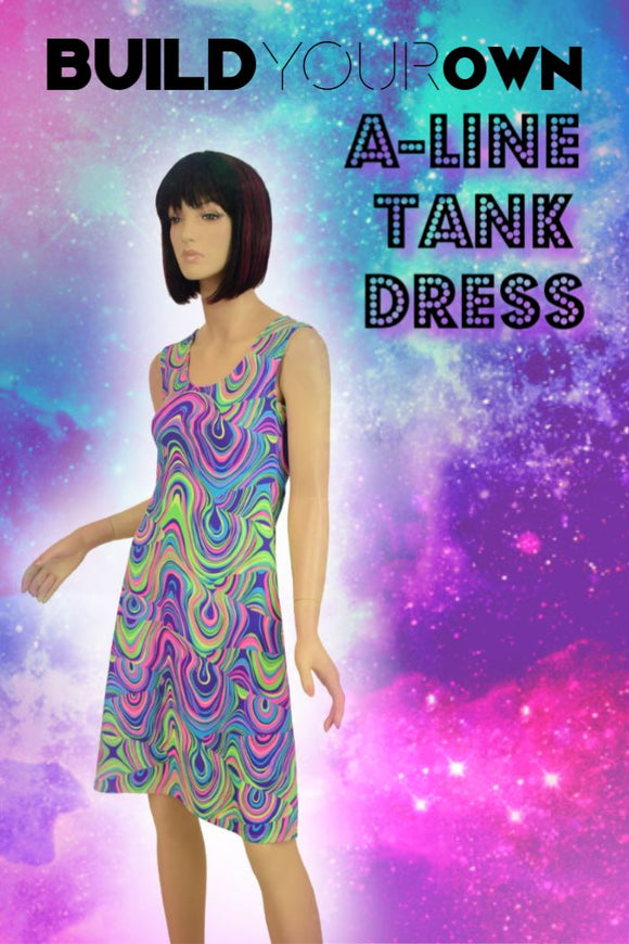 Build Your Own A - Line Tank Dress - Coquetry Clothing