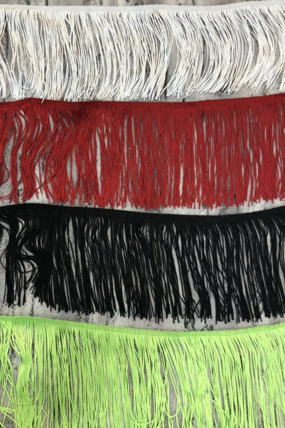 Build Your Own Add - On for 6" Fringe on Sleeves Only - Coquetry Clothing