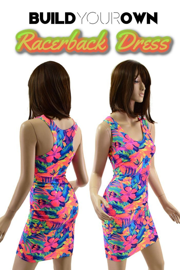 Build Your Own Bodycon Racerback Dress - 1