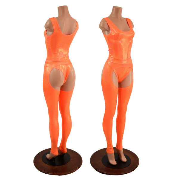 Build Your Own Brazilian Back Romper & Midrise Chaps Set - 2