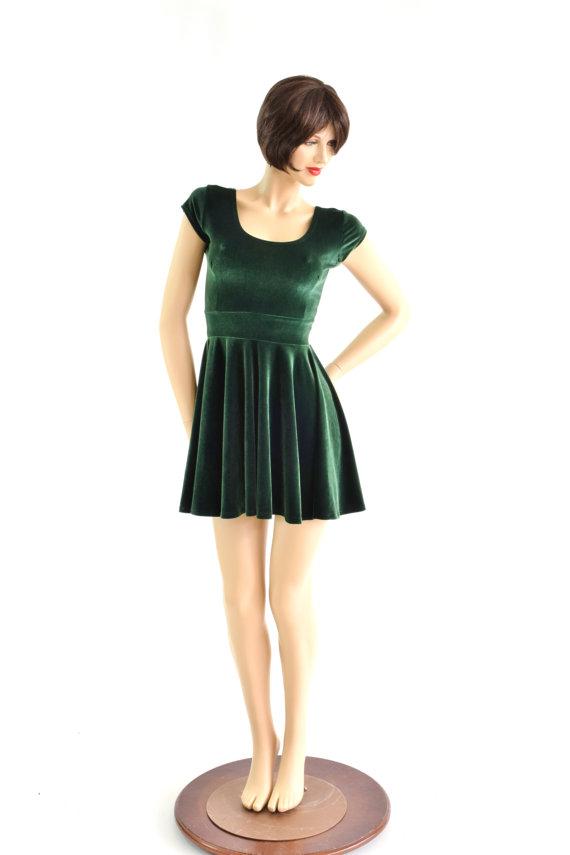 Build Your Own Cap Sleeve Skater Dress - 7