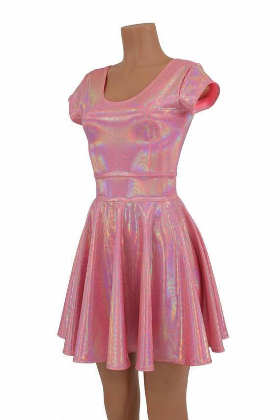 Build Your Own Cap Sleeve Skater Dress - 11